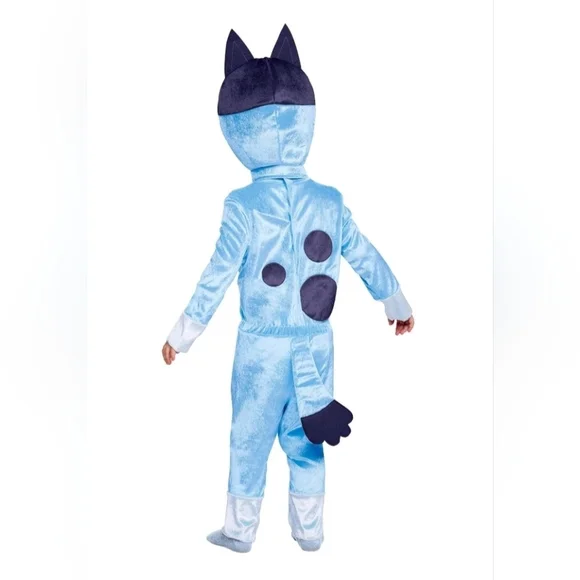 NEW Bluey toddler boy / girl main character Halloween costume jumpsuit size 3/4t